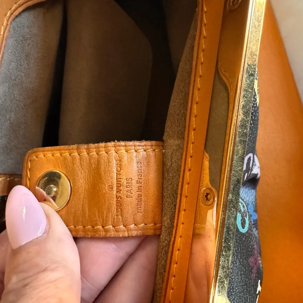 Louis Vuitton Multicolor Monogram Bag Judy Vintage Authentic - Picture 13 of 13